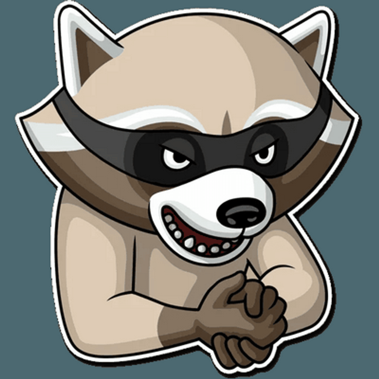 Criminal Raccoon Stickers