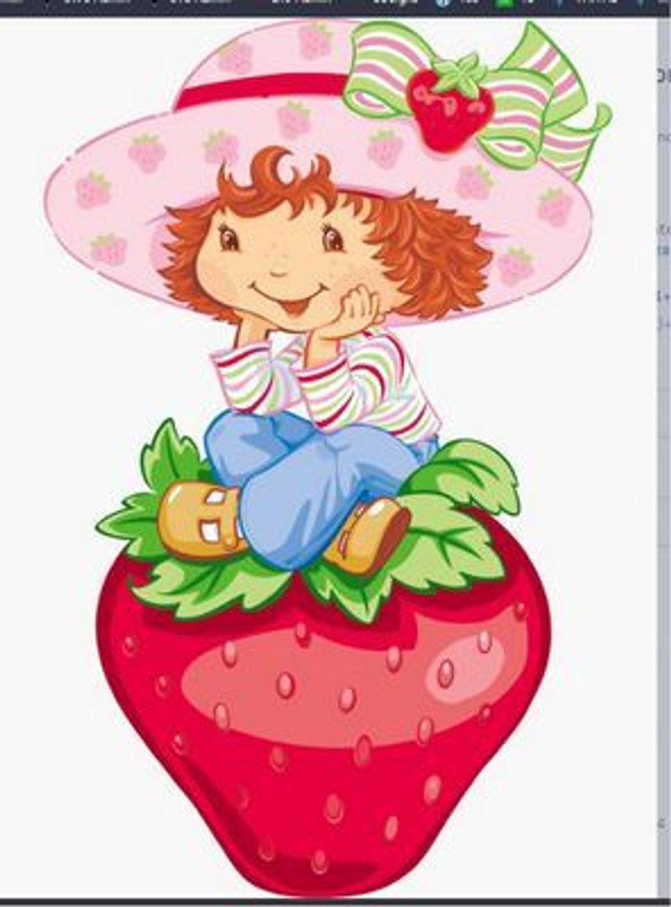 Strawberry Shortcake Stickers