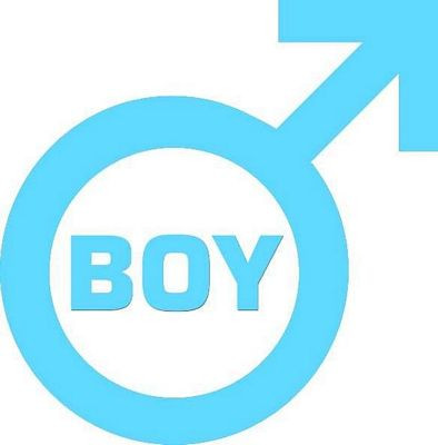 Boy Symbol Sticker SYMBOL BOY DECAL - ChromeAutoDecals.com