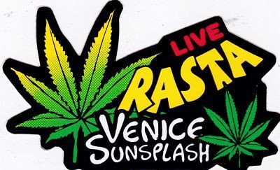 RASTA STICKER - ChromeAutoDecals.com