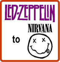 Led Zeppelin to Nirvana DECALS