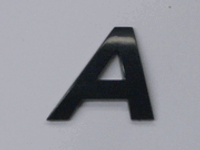 Style 2 - Italic BLACK - 1.2"