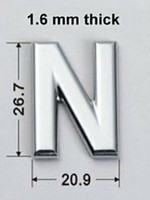 Style 1 - Standard Block - 1.2"