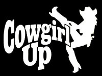 COWGIRL STICKERS