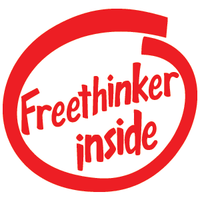 FREE THINKER STICKERS