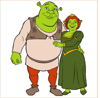 Shrek Characters Decal5 3314