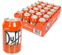 Duff Beer 24 Case of Cans Sticker