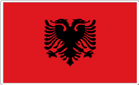 Albania Flag Decal