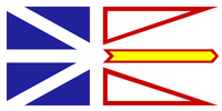 Canada Newfoundland and Labrador Flag