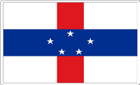 Netherlands Antilles Flag Sticker