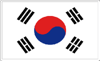 South Korea Flag Sticker