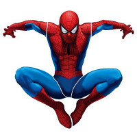 Spiderman Jump Decal