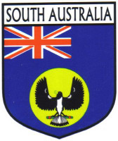 South Australia Flag Crest Decal Sticker