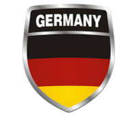 Germany Crest Sticker NEW