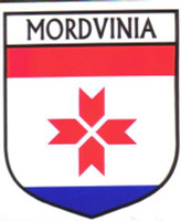 Mordvinia Flag Crest Decal Sticker
