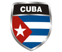 Cuba Crest Sticker NEW