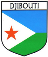Djibouti Flag Crest Decal Sticker