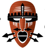 African Color Mask Sticker Africa Decal 2