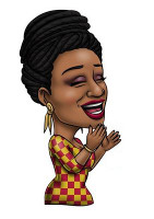 African People Wall Sticker 09