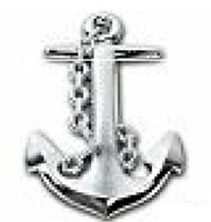 Anchor Chrome Emblem