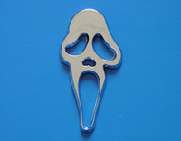 Ghost Head Chrome Emblem
