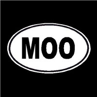 Moo Decal