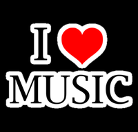 I love music color sticker 2