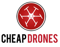 Cheap Drones logo decal