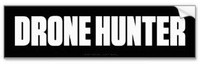 drone hunter bumper sticker