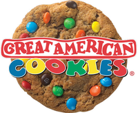GREAT AMERICAN COOKIE LOGO STICKER