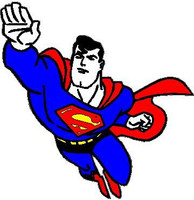 Superman Decal 3 Color