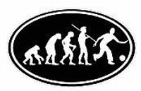 Evolution Sport Stickers BOWLING - OVAL B Evolution Sport Stickers BOWLING - OVAL B