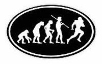 Evolution Sport Stickers FOOTBALL - OVAL B