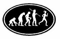 Evolution Sport Stickers TRACK WOMANS - OVAL B
