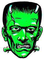 Frankenstein Color Decal