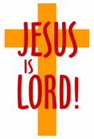 Jesus is lord sticker 44