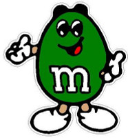 M&M PEANUT GREEN 861