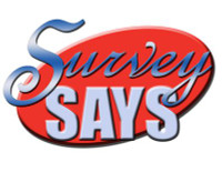 Survey Says game showLogol sticker