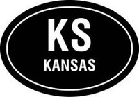 KS Oval Decal