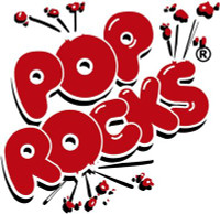POP ROCKS CANDY LOGO STICKER