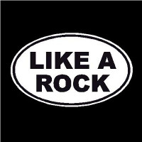 Chevy Rock Oval Decal Chevy Rock Oval Decal