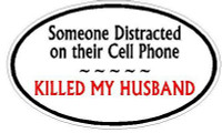 DISTRACTED DRIVER OVAL - Husband - A