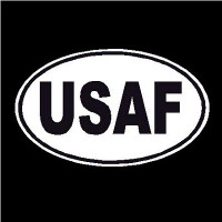 USAF Oval Decal