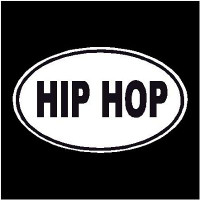 Hip Hop Oval Decal Hip Hop Oval Decal