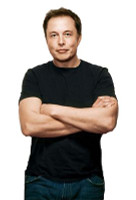 Elon Musk photo sticker