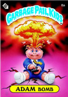 ADAM Bomb Funny Sticker Name Decal