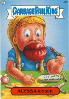 ALYSSA Kisser Funny Sticker Name Decal