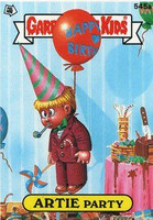 ARTIE Party Funny Sticker Name Decal