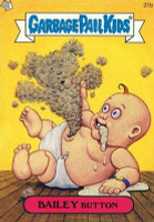 BAILEY Button Funny Sticker Name Decal