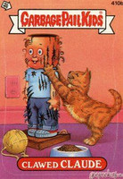 Clawed CLAUDE Funny Sticker Name Decal